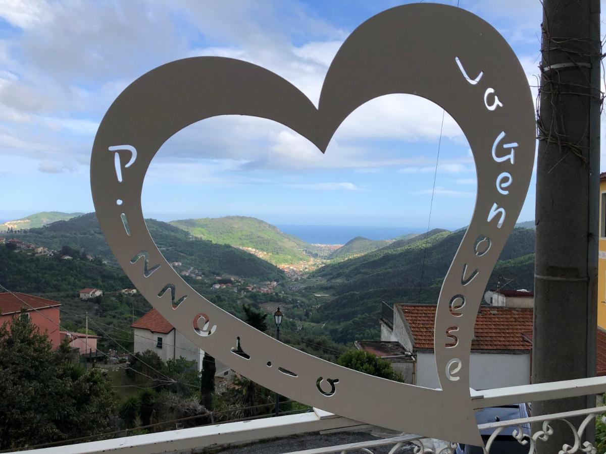 Casa Indipendente Su Due Livelli In Liguria-Vista Mare 6-7 Posti Apartment Magliolo Bagian luar foto