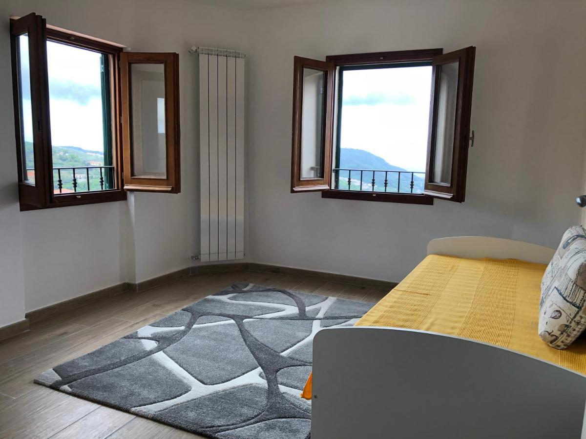 Casa Indipendente Su Due Livelli In Liguria-Vista Mare 6-7 Posti Apartment Magliolo Bagian luar foto